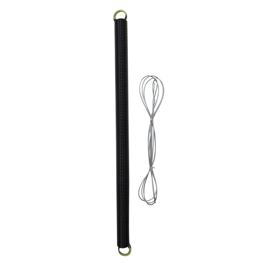 Blue Hawk Black 11-Gauge Steel Garage Door Extension Spring and Safety Cable, 27.95-in