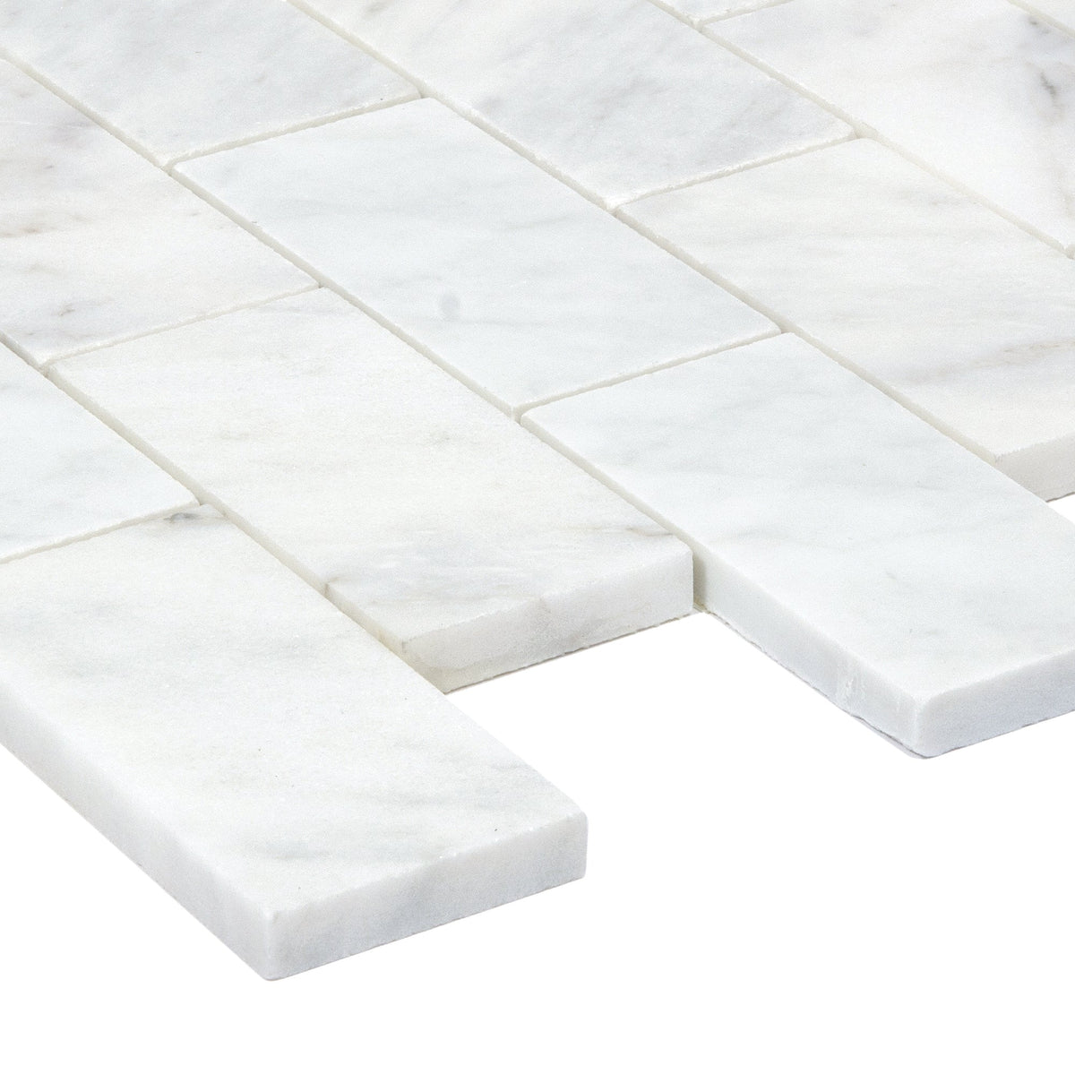 Satori Venatino 10-in x 12-in Polished Natural Stone Subway Mosaic Wall Tile (0.83-sq. ft/ Piece)