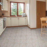 Project Source DEVANNA Beige 13-in x 13-in Glazed Ceramic Floor Tile