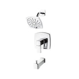 Pfister Deckard Matte Black 1-Handle Shower Faucet - Super Arbor