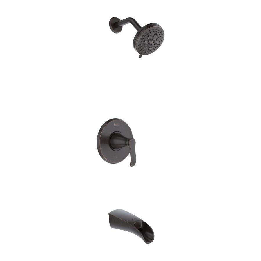 Pfister Jaida Spot Defense Brushed Nickel 1-handle Bathtub and Shower Faucet with Valve - Super Arbor