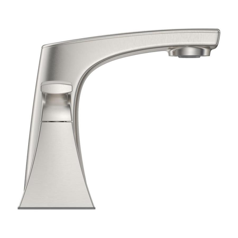 Pfister Karci Matte Black 2-Handle Widespread WaterSense Bathroom Sink Faucet with Drain - Super Arbor