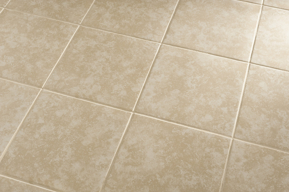 Project Source DEVANNA Beige 13-in x 13-in Glazed Ceramic Floor Tile