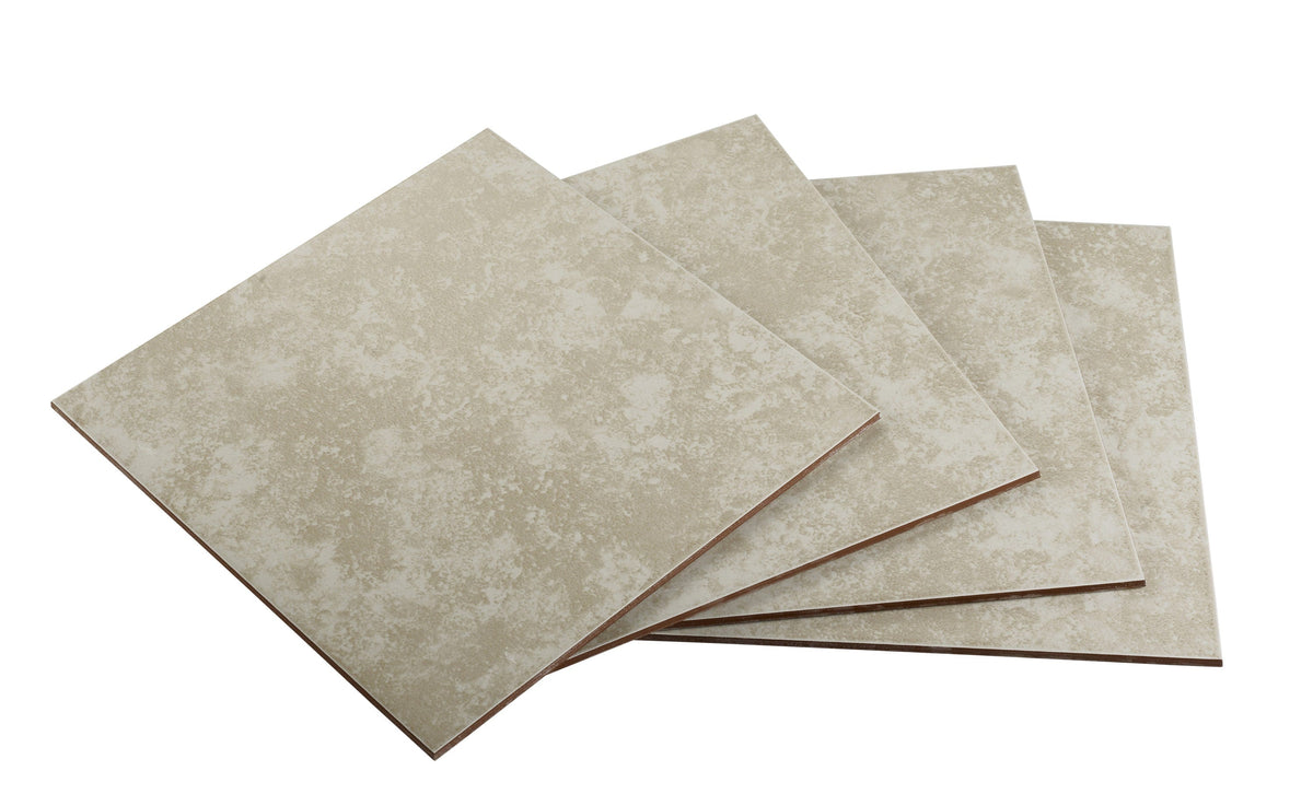 Project Source DEVANNA Beige 13-in x 13-in Glazed Ceramic Floor Tile
