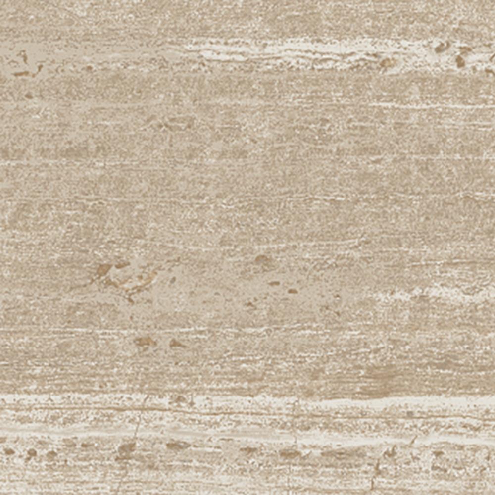 Congoleum DuraStone Travertino Blush Vinyl Tile Sample, 12-in x 8-in, 4 mil Wear Layer