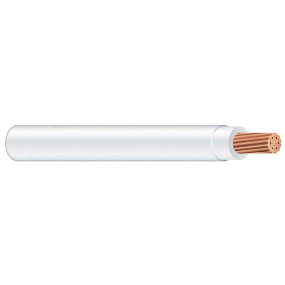 500 ft. 12 White Stranded CU THHN Wire - Super Arbor