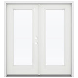 JELD-WEN 72-in x 80-in Fiberglass French, Left-hand inswing – primary product view