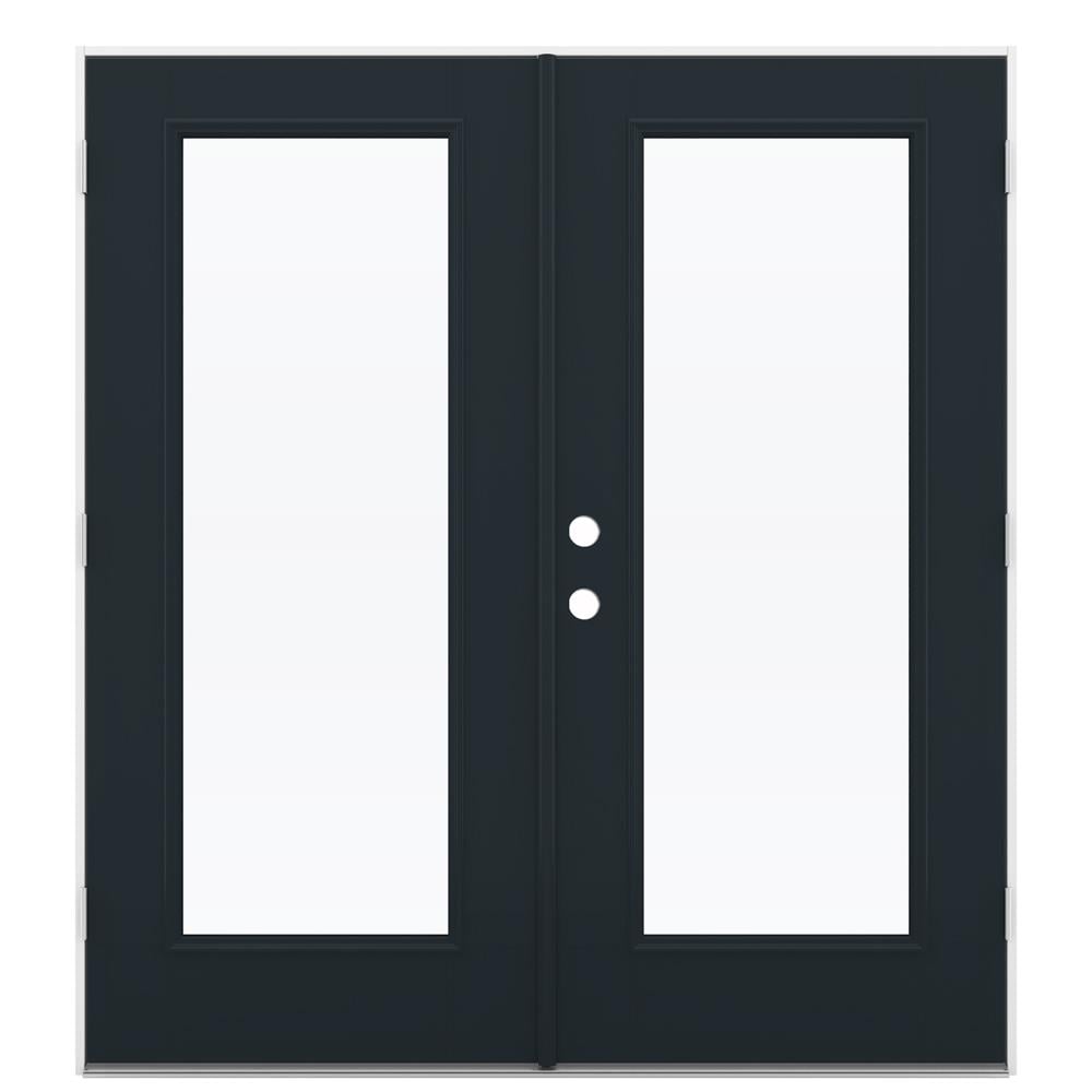 JELD-WEN 72-in x 80-in Fiberglass French, Left-hand outswing – primary product view