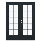 JELD-WEN 60-in x 80-in Fiberglass French, Left-hand outswing – primary product view