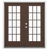 JELD-WEN 72-in x 80-in Fiberglass French, Right-hand inswing – primary product view