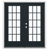 JELD-WEN 72-in x 80-in Fiberglass French, Right-hand inswing – primary product view