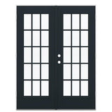 JELD-WEN 60-in x 80-in Fiberglass French, Left-hand outswing – primary product view
