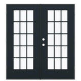 JELD-WEN 72-in x 80-in Fiberglass French, Left-hand outswing – primary product view
