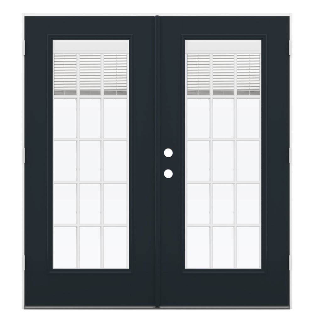 JELD-WEN 72-in x 80-in Fiberglass French, Left-hand outswing – primary product view