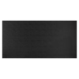 Genesis 4-ft x 2-ft Stucco Pro Black PVC Drop Ceiling Tile (1-Pack, 8-sq ft / Case)
