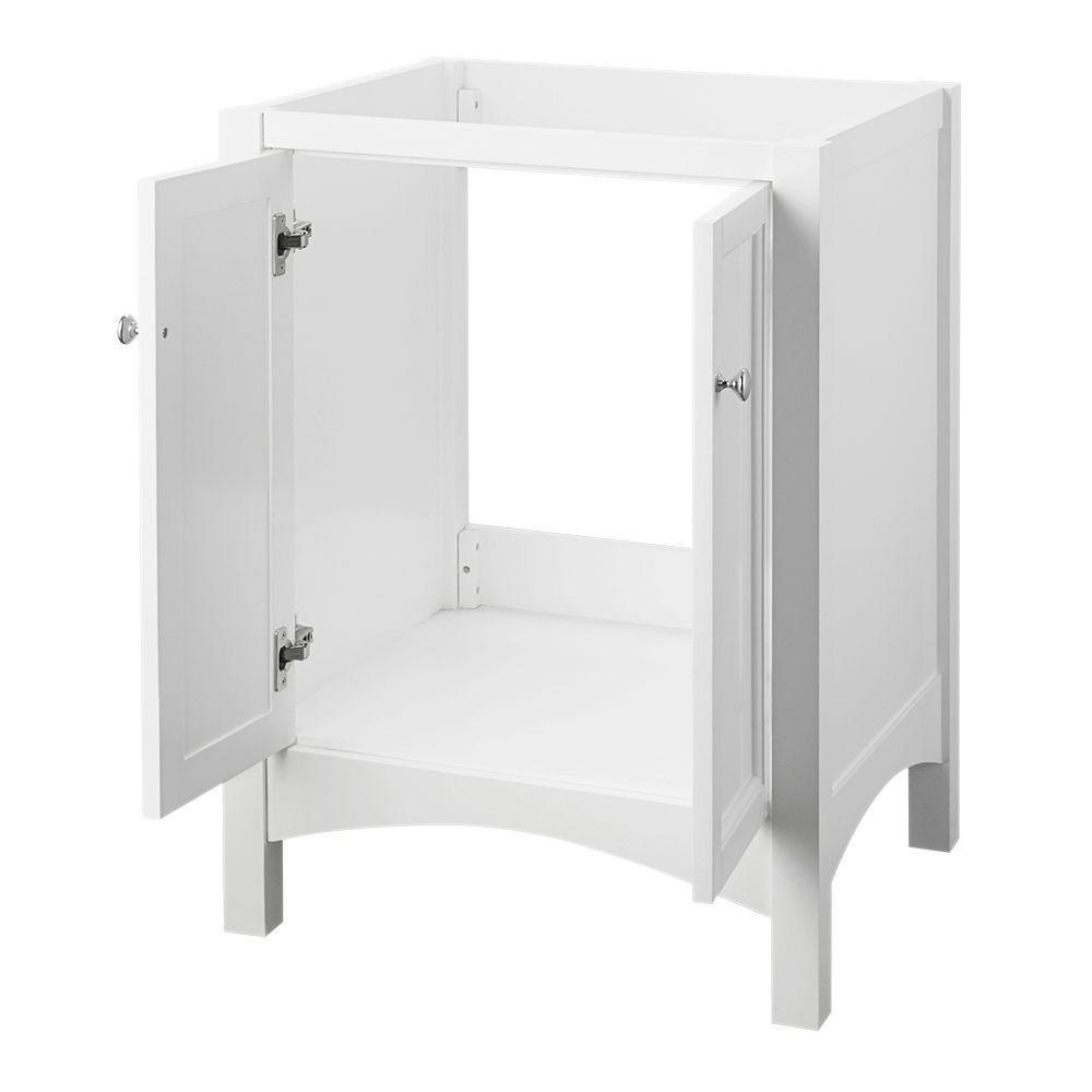 Haven 24 in. W Bath Vanity Cabinet Only in White - Super Arbor