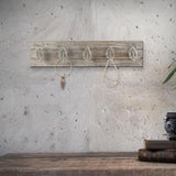 Leaves Wood/Metal Coat Rack Wall Hooks - Super Arbor