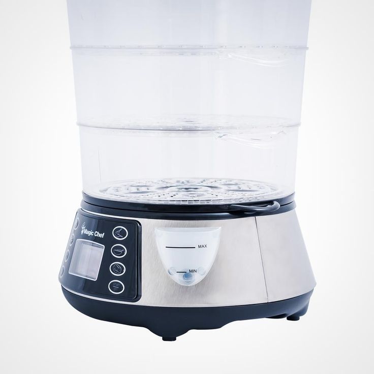 3-Tier 12 Qt. Stainless Steel Countertop Food Steamer and Rice Cooker