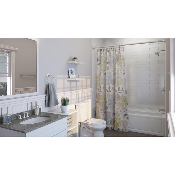 Rubicon 8 in. Widespread 2-Handle Bathroom Faucet in Vibrant Brushed Nickel