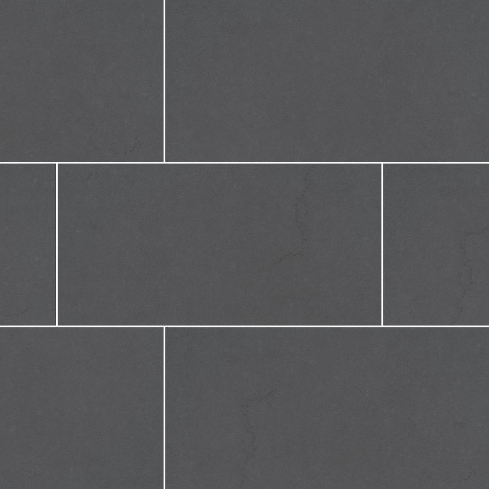 Beton Glacier 12 in. x 24 in. Matte Porcelain Floor and Wall Tile (16 sq. ft. / case) - Super Arbor