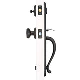 Prestige Bighorn Single Cylinder Venetian Bronze Door Handleset with Carnaby Door Knob Featuring SmartKey Security - Super Arbor
