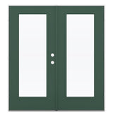 JELD-WEN 72-in x 80-in Steel French, Right-hand outswing – primary product view