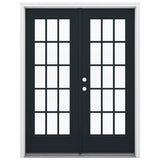 JELD-WEN 60-in x 80-in Steel French, Right-hand inswing – primary product view