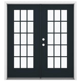JELD-WEN 72-in x 80-in Steel French, Right-hand inswing – primary product view