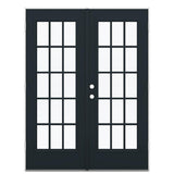 JELD-WEN 60-in x 80-in Steel French, Left-hand outswing – primary product view