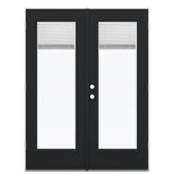 JELD-WEN 60-in x 80-in Steel French, Left-hand outswing – primary product view