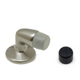 Mini Solid Brass Floor Mounted Gooseneck Door Stop in Oil-Rubbed Bronze - Super Arbor