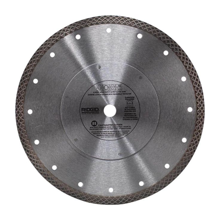 10 in. Mesh Rim Diamond Blade