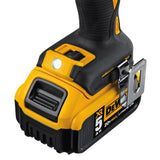 20-Volt MAX XR Lithium-Ion 1/2 in. Premium Cordless Brushless Hammer Drill (Tool-Only) with XR 5Ah Battery Pack