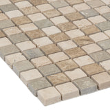 Satori Countryside 12-in x 12-in Multi-finish Natural Stone Mosaic Floor and Wall Tile (0.98-sq. ft/ Piece)