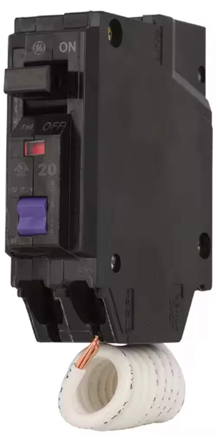 GE Q-Line THQL 20-Amp 1-Pole Dual Function AFCI/GFCI Circuit Breaker