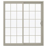 JELD-WEN 72-in x 80-in Vinyl Sliding, Right-hand sliding – primary product view