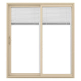 JELD-WEN 72-in x 80-in Vinyl Sliding, Left-hand sliding – primary product view