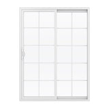 JELD-WEN 60-in x 80-in Vinyl Sliding, Right-hand sliding – product-only view