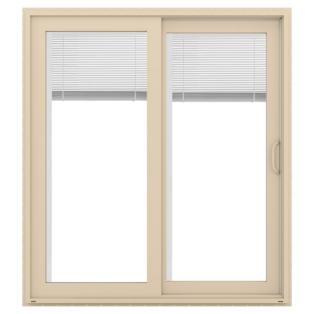 JELD-WEN 72-in x 80-in Vinyl Sliding, Right-hand sliding – primary product view