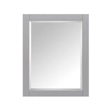 Avanity 14000 Series 24-in x 30-in Rectangle Surface-Mount Poplar Mirrored Medicine Cabinet, Chilled Gray
