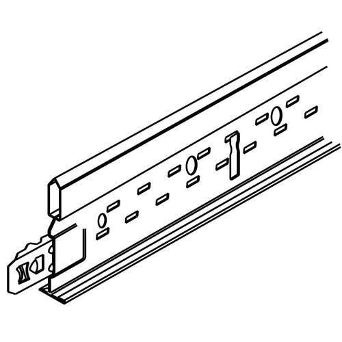Armstrong Ceilings Suprafine 60-Pack 47.44-in Galvanized Steel Ceiling Grid Cross Tee - Super Arbor