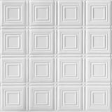 Armstrong Ceilings 24-in x 24-in Metallaire Small Panels Lacquered Steel Metal/Tin 15/16-in Drop Panel Ceiling Tiles - Super Arbor