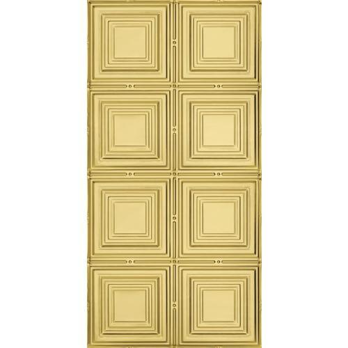 Armstrong Ceilings 48-in x 24-in Metallaire Medium Panels Lacquered Steel Metal/Tin Surface-Mount Panel Ceiling Tiles - Super Arbor