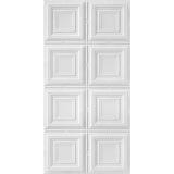 Armstrong Ceilings 48-in x 24-in Metallaire Medium Panels Lacquered Steel Metal/Tin Surface-Mount Panel Ceiling Tiles - Super Arbor