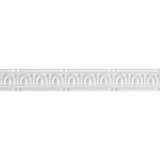 Armstrong Ceilings 4-ft Chrome Metal Crown Ceiling Grid Trim - Super Arbor