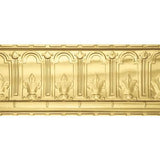 Armstrong Ceilings Metallaire Trefoil Cornice 4-ft Copper Metal Crown Ceiling Grid Trim - Super Arbor