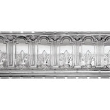 Armstrong Ceilings Metallaire Trefoil Cornice 4-ft Copper Metal Crown Ceiling Grid Trim - Super Arbor
