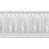 Armstrong Ceilings Metallaire Trefoil Cornice 4-ft Copper Metal Crown Ceiling Grid Trim - Super Arbor