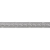 Armstrong Ceilings 4-ft Chrome Metal Crown Ceiling Grid Trim - Super Arbor