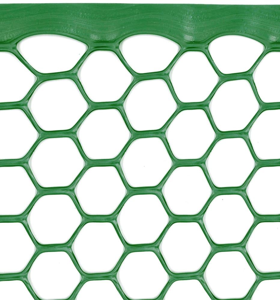 Tenax Green HDPE Chicken Wire Rolled Fencing 25-ft x 3-ft
